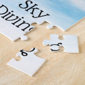 Skydiving Parachuting Design Jigsaw Puzzle (Seite)