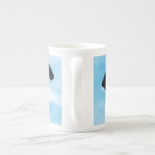 Skydiving Parachuting Design Specialty Cup Porzellantasse (Rückseite)