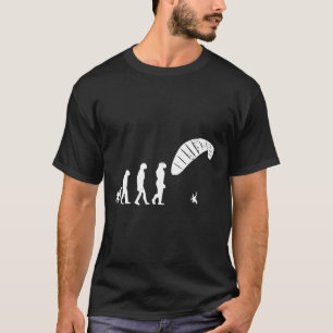 Skydiving Paraglider Paramotors Evolution Geschenk T-Shirt