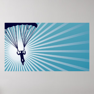 Skydiving Poster