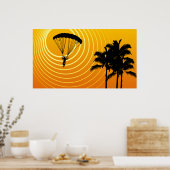 Skydiving Poster (Küche)