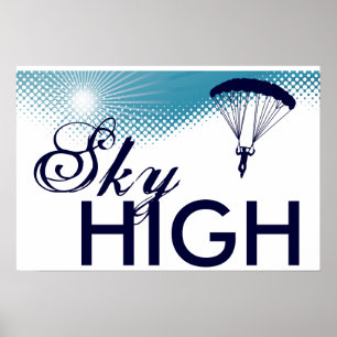 Skydiving Poster