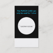 Skydiving Rewards-Programm Treuekarte (Rückseite)