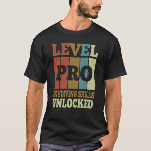 Skydiving Skills Pro Entsperrt Vintagen Stil einzi T-Shirt