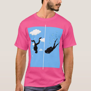 Skydiving Skydive extrem Sport 3 T-Shirt