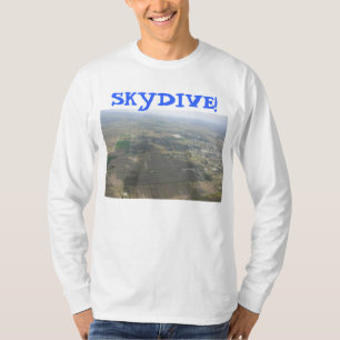 skydiving skydive Fallschirmerde T-Shirt