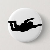 skydiving Skydiverikone Button (Vorderseite)