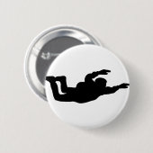 skydiving Skydiverikone Button (Vorne & Hinten)