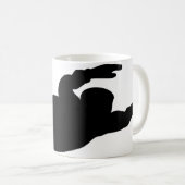 skydiving Skydiverikone Kaffeetasse (VorderseiteRechts)