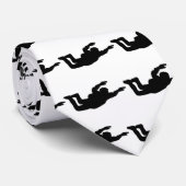 skydiving Skydiverikone Krawatte (Gerollt)