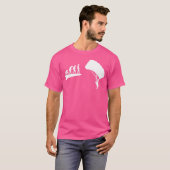 Skydiving Skydiving Evolution Cool Fallschirm T-Shirt (Vorne ganz)