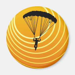 skydiving Sonneszene Magnet