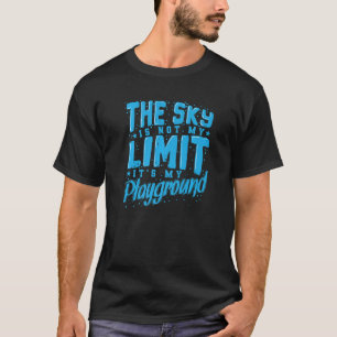 Skydiving The Sky ist nicht mein Limit Premium T-Shirt