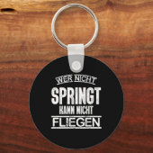 Skydiving Wingsuiting Skydivers Paragliding Parach Schlüsselanhänger (Vorderseite)