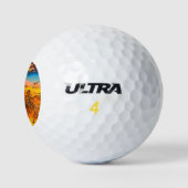 Skye alter Mann des Sturms Schottland Golfball (Logo)