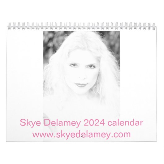 Skye Delamey 2024 Kalender (Titelbild)