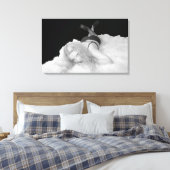 Skye Delamey Bär Teppich Leinwanddruck (Insitu (Schlafzimmer))