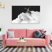 Skye Delamey Bär Teppich Leinwanddruck (Insitu (Wohnzimmer))