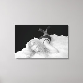 Skye Delamey Bär Teppich Leinwanddruck