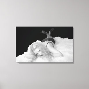 Skye Delamey Bär Teppich Leinwanddruck