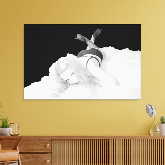 Skye Delamey-Bild auf Leinwand (Insitu (Wohnzimmer))