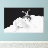 Skye Delamey-Bild auf Leinwand (Insitu (Holzboden))