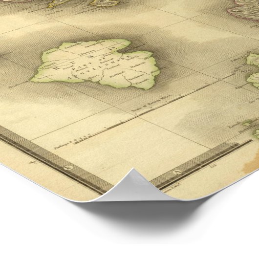 Skye Island Poster (Ecke)