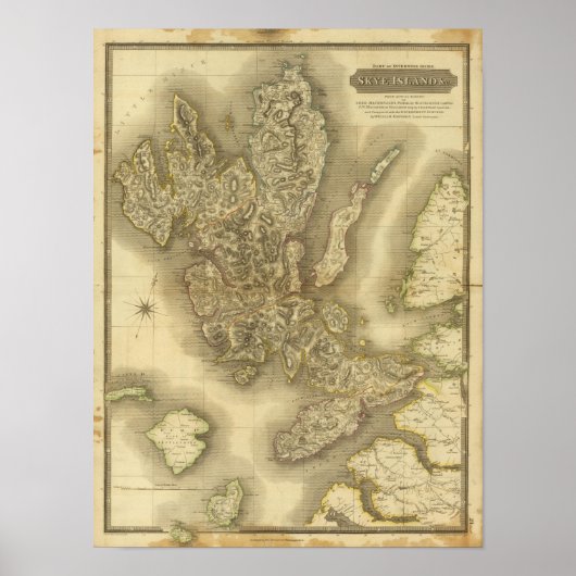 Skye Island Poster (Vorne)