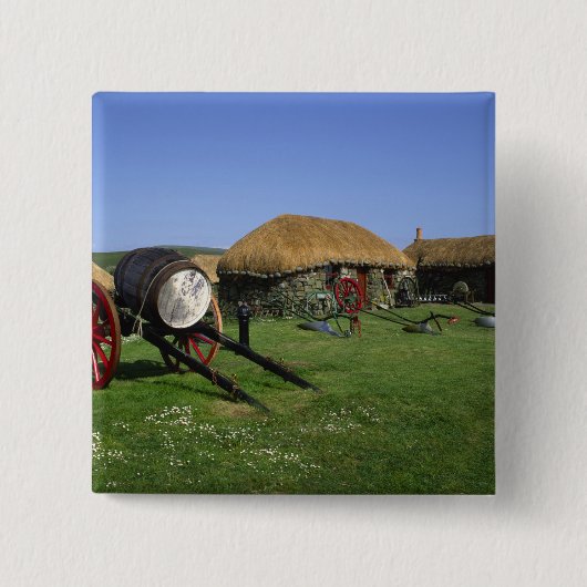 Skye Museum, Kilmuir, Insel Skye, Highlands, Button (Vorderseite)