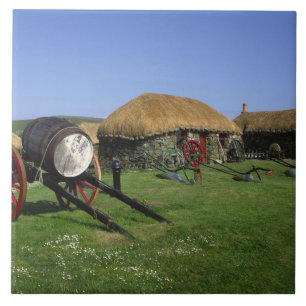 Skye Museum, Kilmuir, Insel Skye, Highlands, Fliese