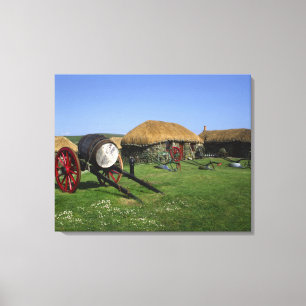 Skye-Museum, Kilmuir, Insel Skye, Highlands, Leinwanddruck