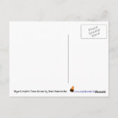 Skye PumpKin Toon Kitten Postkarte (Rückseite)