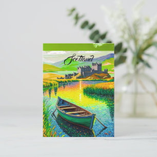 Skye Schottland Reise Postkarte   Souvenir Erinner