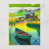 Skye Schottland Reise Postkarte | Souvenir Erinner (Vorderseite)