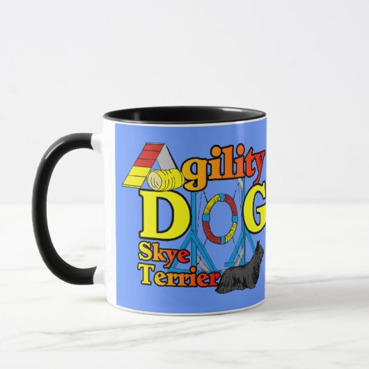 Skye_Terrier_Agility Tasse (Links)