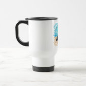 Skye Terrier am Beach Travel Mug Reisebecher (Links)
