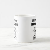 Skye Terrier Barking Logic Kaffeetasse (Mittel)