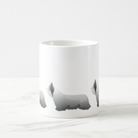 Skye Terrier Basic Breed - Bereit zum Anpassen Kaffeetasse (Mittel)