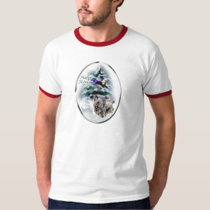 Skye Terrier Christmas Geschenke T-Shirt