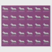 Skye Terrier Denken Sie an Ihr Design Geschenkpapier (Flach)