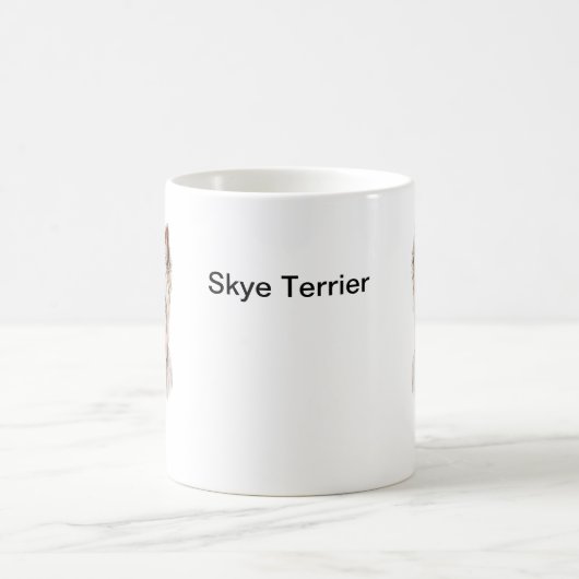 Skye Terrier Dog Graphic Kaffeetasse (Mittel)