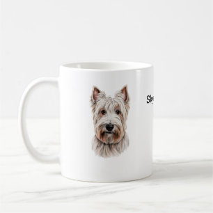 Skye Terrier Dog Graphic Kaffeetasse
