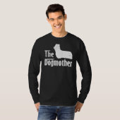 Skye Terrier Dog Mama Muttertag T-Shirt (Vorne ganz)