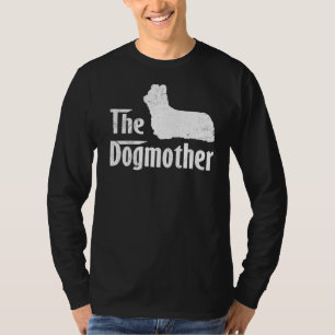 Skye Terrier Dog Mama Muttertag T-Shirt