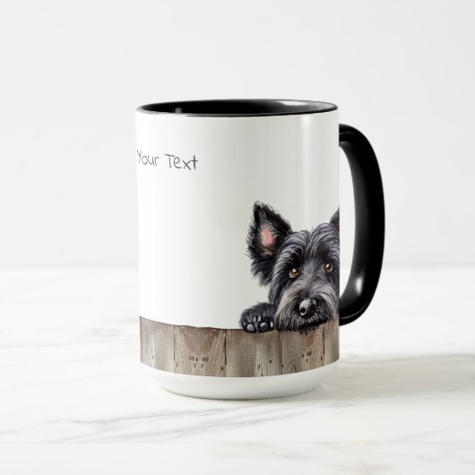 Skye Terrier Dog Tasse (VorderseiteRechts)