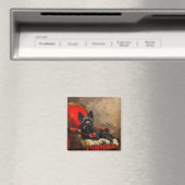 Skye Terrier Dog Weihnachtsfest Magnet (In Situ (Geschirrspüler))