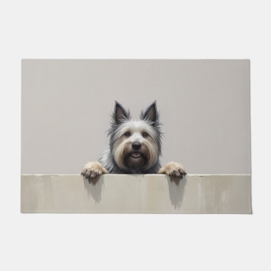 Skye Terrier Fußmatte Kunst (Vorderseite)