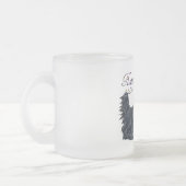 Skye Terrier Geburtstagskarten Mattglastasse (Links)