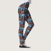 Skye Terrier Halloween Spooky Leggings (Rechts)