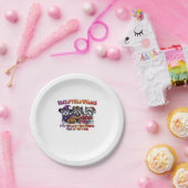 Skye Terrier Halloween Thanksgiving Christmas Clas Pappteller (Party)